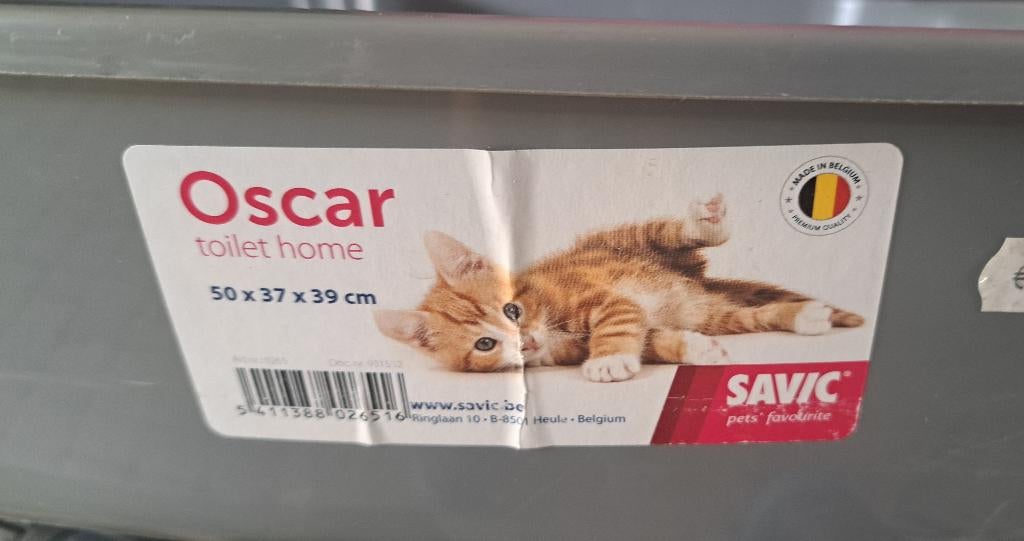 oscar Kitten toilet home 50x37x39, Ophalen of Verzenden, Nieuw