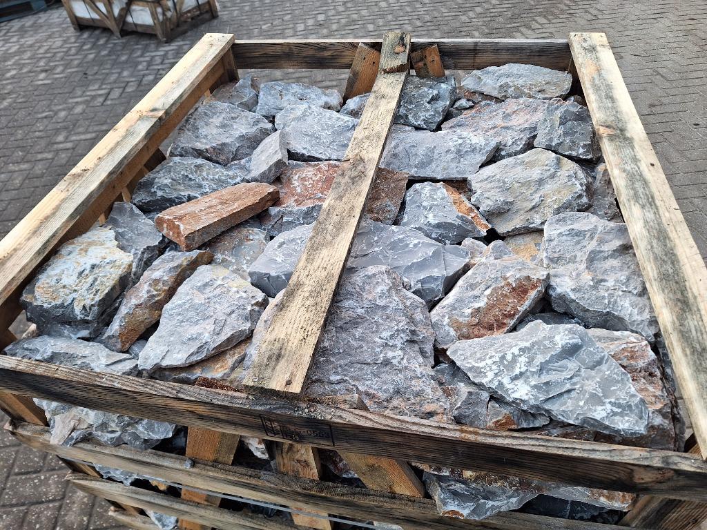 muur en wandbekleding Rocks Akkron 3-5 cm dik breukruw, Doe-het-zelf en Verbouw, Tegels, Ophalen, 60 cm of meer, Wandtegels, Nieuw