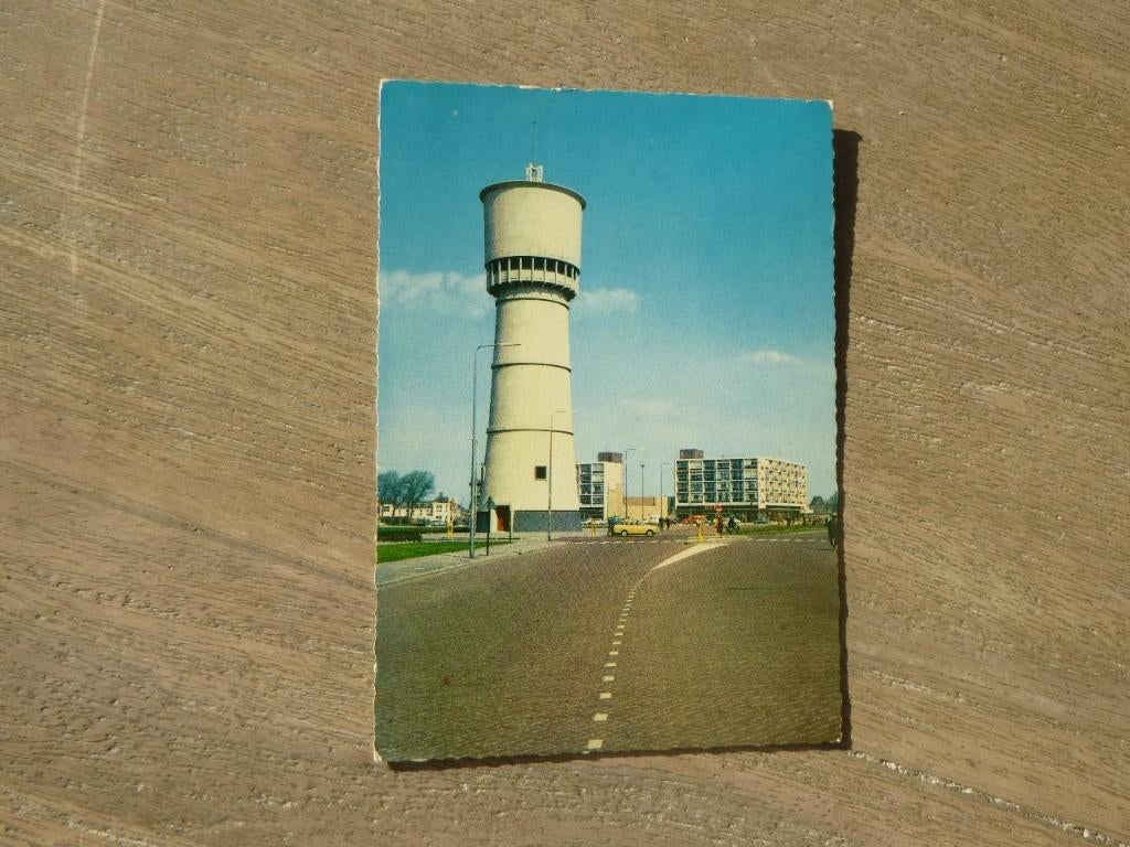 Den Helder, watertoren/auto 1982, Verzenden, 1980 tot heden, Gelopen, Noord-Holland