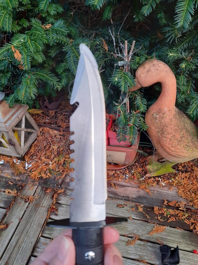 Robuuste Dolk met Etui - Perfecte Staat, Verzamelen, Militaria | Algemeen, Landmacht, Mes of Dolk, Ophalen of Verzenden