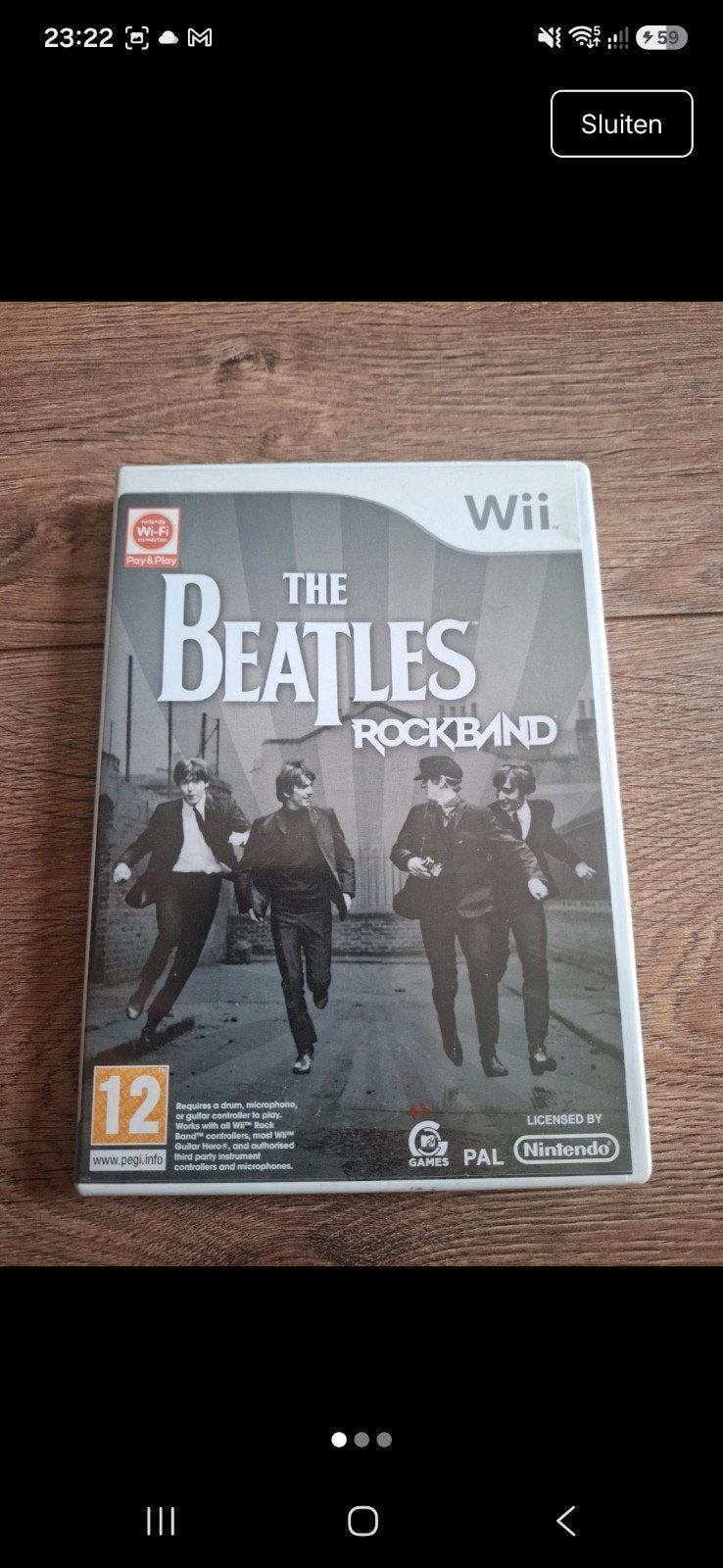 The Beatles: Rock Band - Nintendo Wii (PAL), Ophalen of Verzenden, Gebruikt, Zonder controller, Met games