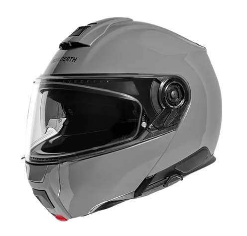 Schuberth C5 Systeemhelm Grijs Mt:57/63 en 65, Systeemhelm, Ophalen of Verzenden, Info@splashdesign.com, Splash Design