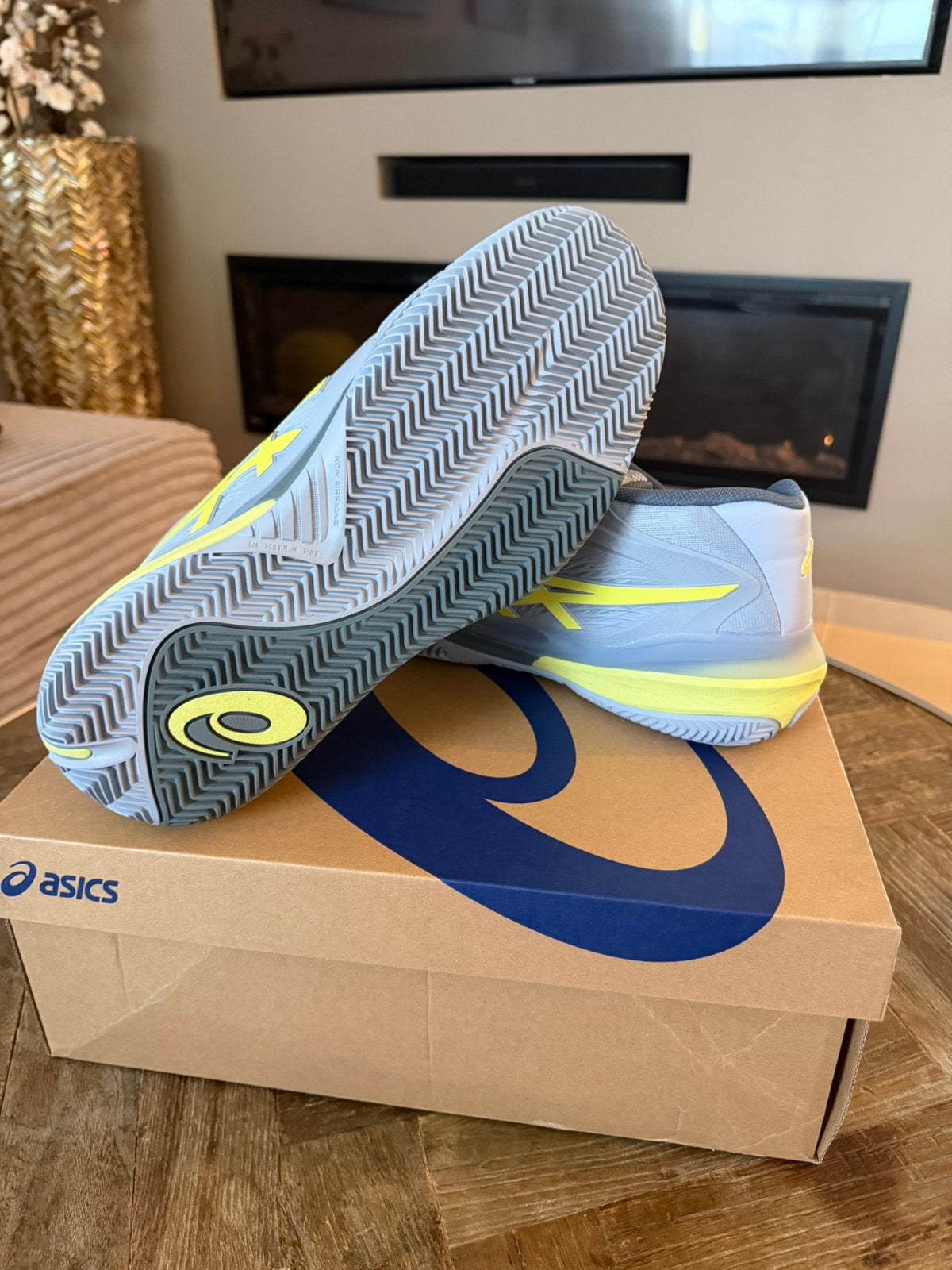 ASICS Gel Revolution X Gravel maat 46 *Nieuw/Factuur*, Overige merken, L00, Schoenen, Nieuw