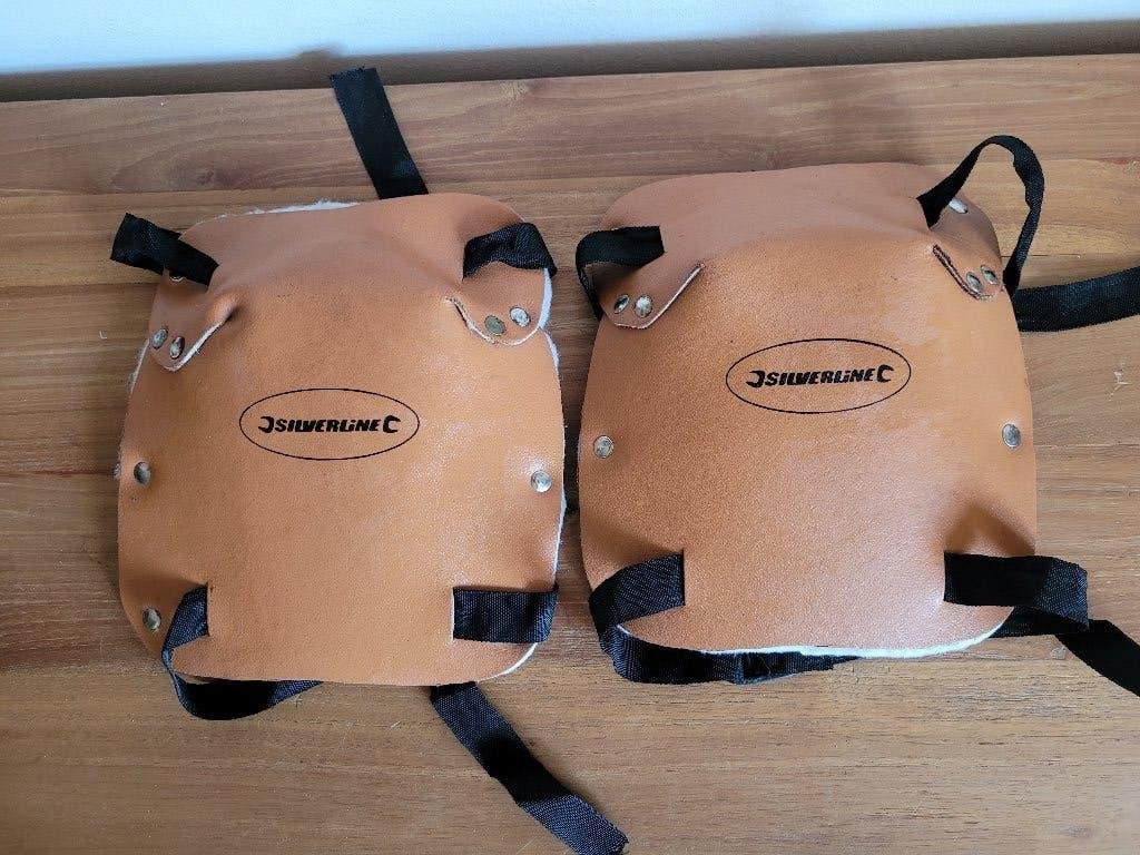 Silverline leren kniebeschermers v volwassenen. Nieuw, Ophalen of Verzenden, Nieuw