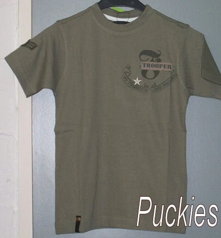 Khaki PH Industries t-shirt maat 152 NIEUW (6582), Nieuw, Ophalen of Verzenden, PH Industries, Shirt of Longsleeve