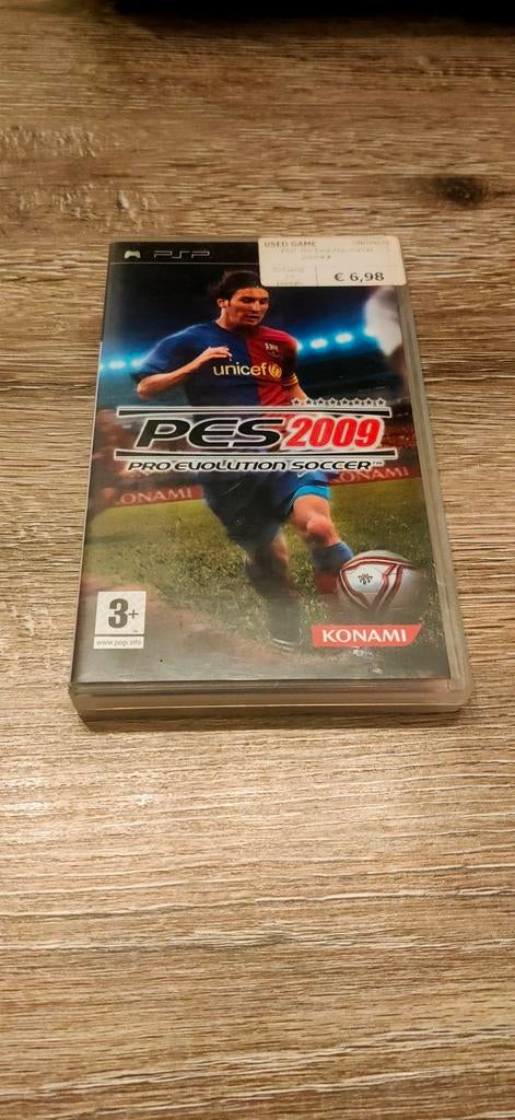 PsP Game - Pes 2009 Pro Evolution Soccer, Spelcomputers en Games, 1 speler, Ophalen of Verzenden, Zo goed als nieuw, Vanaf 3 jaar