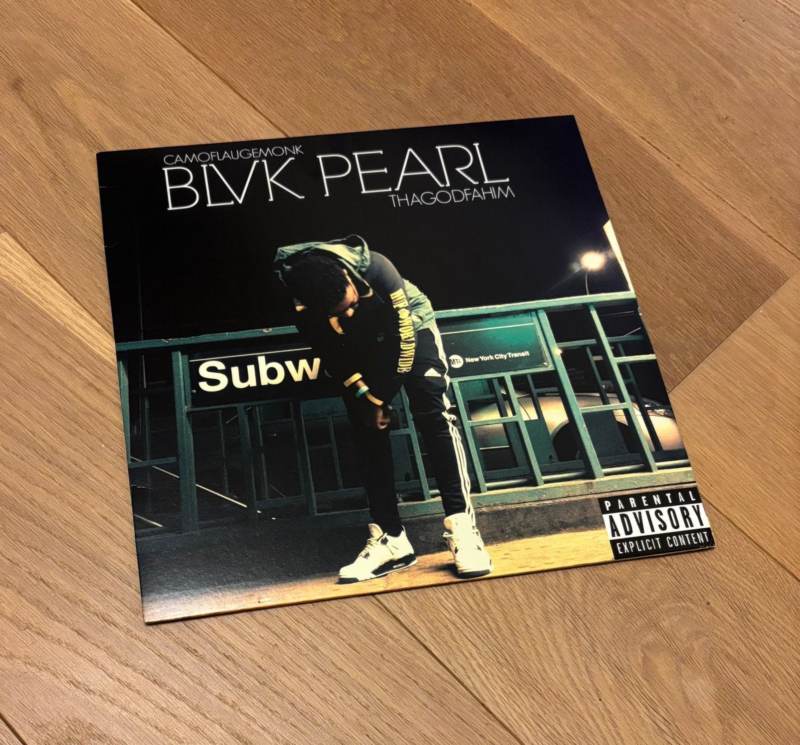 Camoflauge Monk & Tha God Fahim – Blvk Pearl, LP, Zo goed als nieuw, 12 inch, Fotohoes