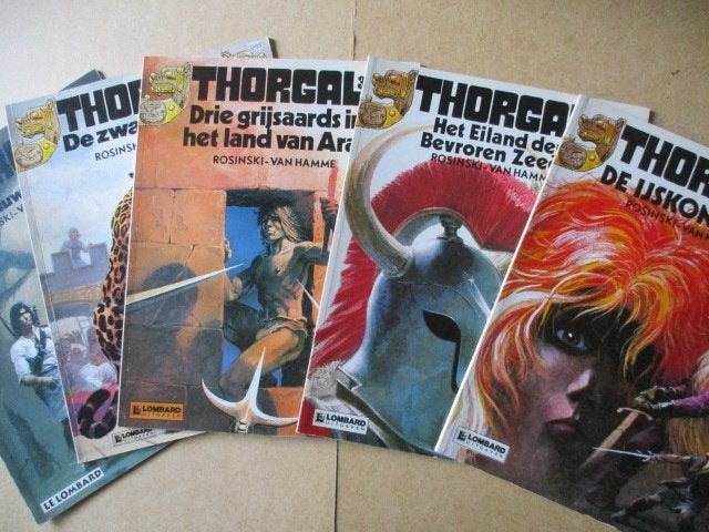 w0289 thorgal 40x, Boeken, Eén stripboek, Ophalen, Gelezen