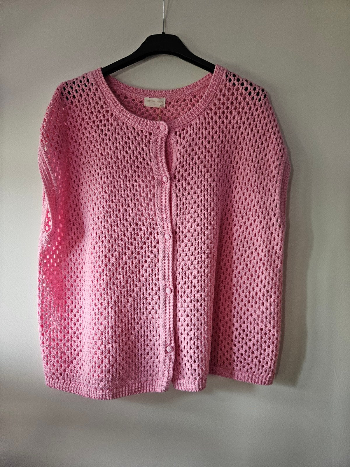 Roze gebreide top van Aimée The Label - Maat M NIEUW, Kleding | Dames, Onbekend, Nieuw, Ophalen of Verzenden, Onbekend