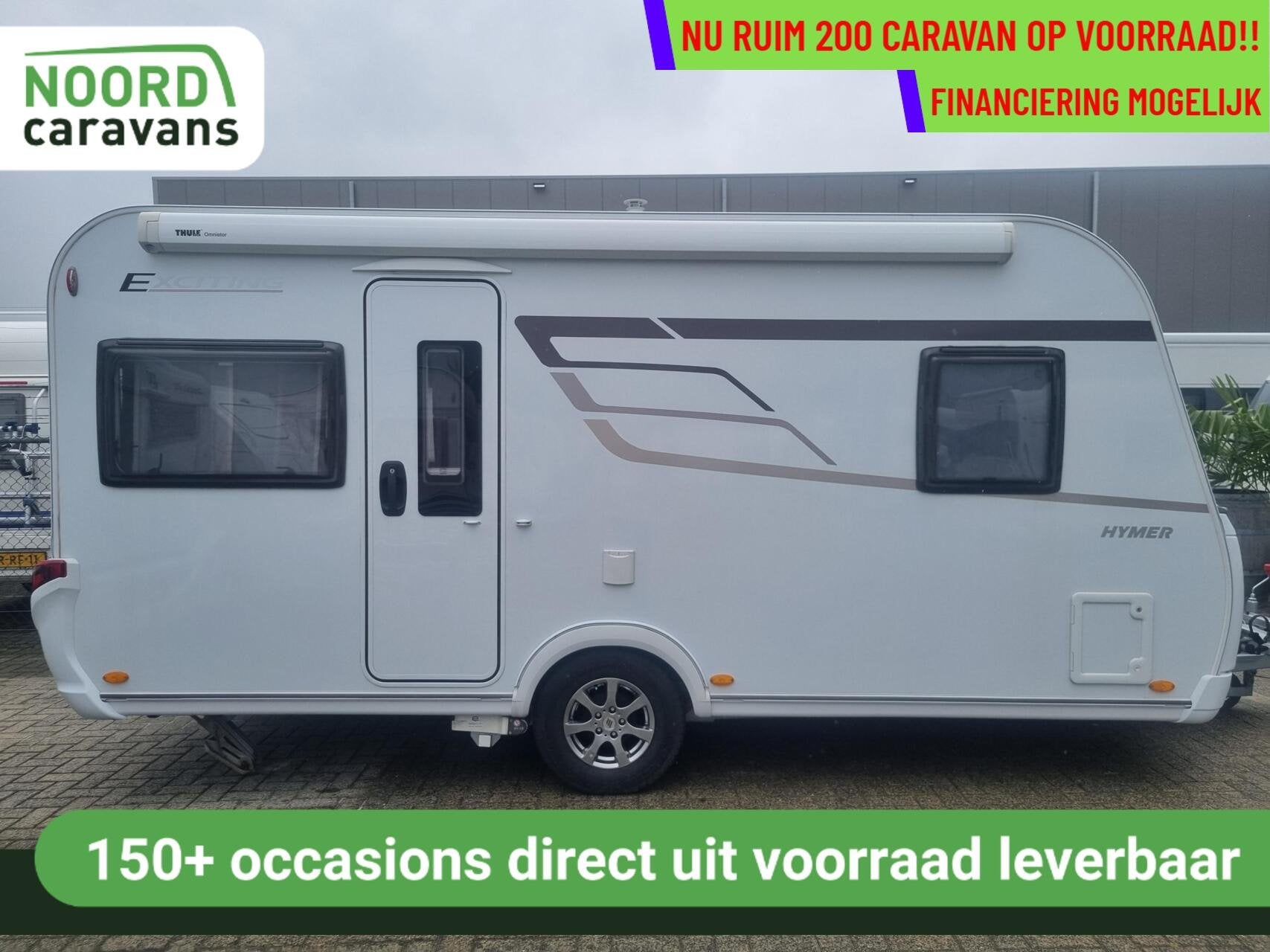 Eriba EXCITING 445 CASS LUIFEL + MOVER + VOORTENT + AUTARK, Caravans en Kamperen, Caravans, Mover, Rondzit, Bedrijf, 6 tot 7 meter