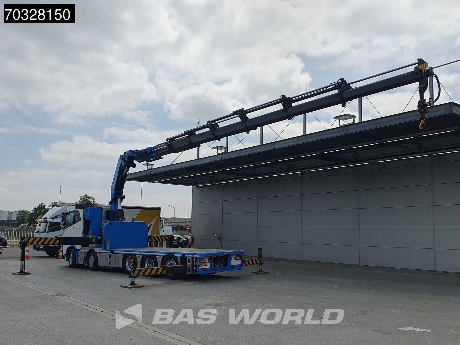 Volvo FH FH 500 10X4 Palfinger PK92002-SH Crane 7 extensions, Automaat, Stof, Euro 6, Stoelverwarming