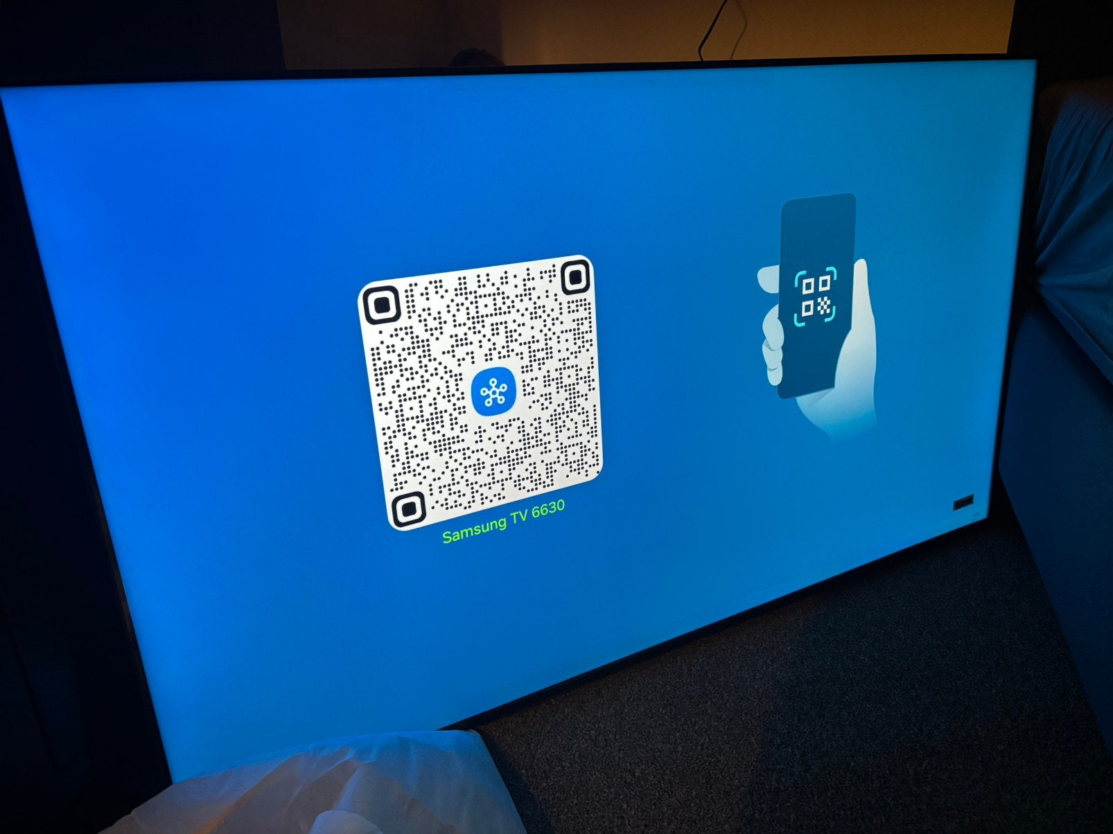 Samsung 55” Televisie, Audio, Tv en Foto, Televisies, Ophalen, LED, Nieuw, 100 Hz