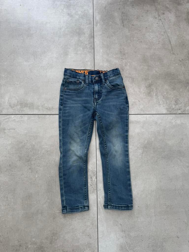 Levi’s kinder jeans blauw, Ophalen of Verzenden, Zo goed als nieuw, Maat 116