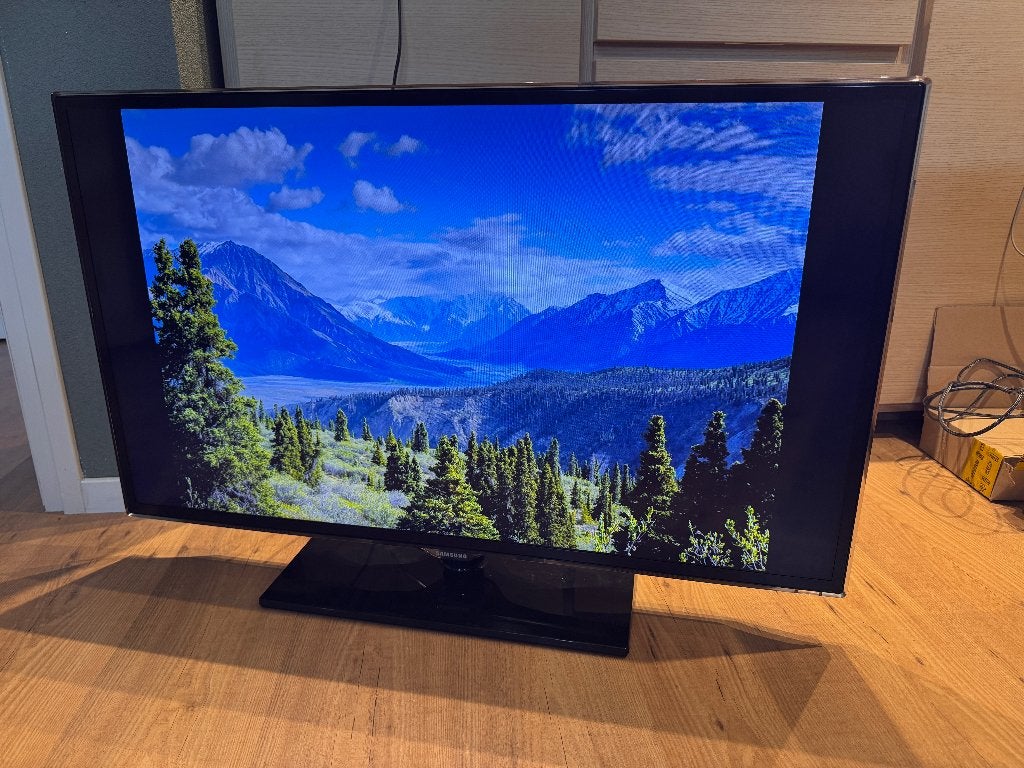 Samsung  40" tv, Ophalen, 50 Hz, Samsung, 100 cm of meer
