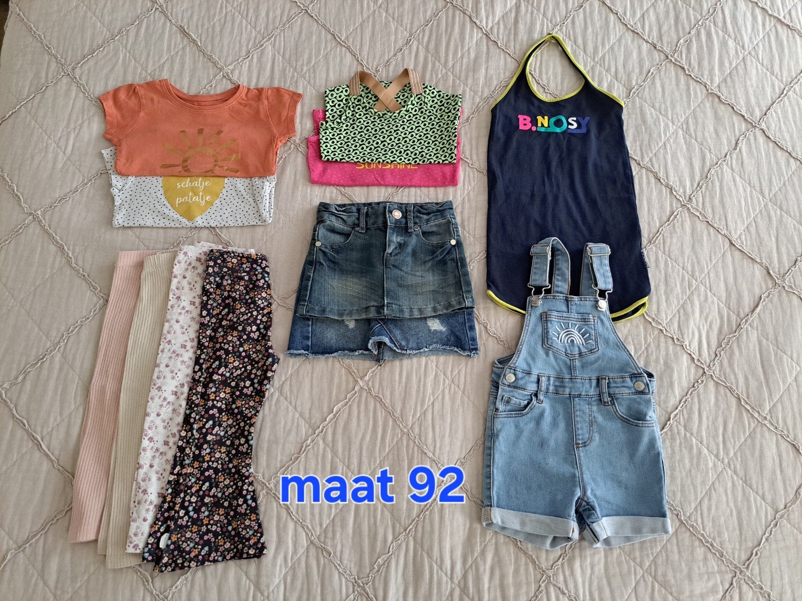 Kledingpakket maat 92, Kinderen en Baby's, Ophalen of Verzenden, Zo goed als nieuw, Maat 92