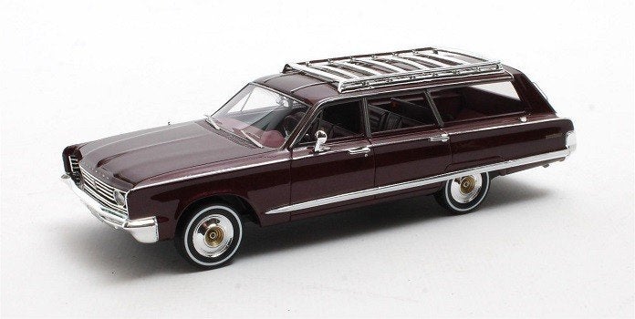 Chrysler T&C Crystal 1966 Ruby Poly Metallic 1-43 Matrix Sca, Overige merken, Matrix Scale Models, Tschuiten@hotmail.com, Auto
