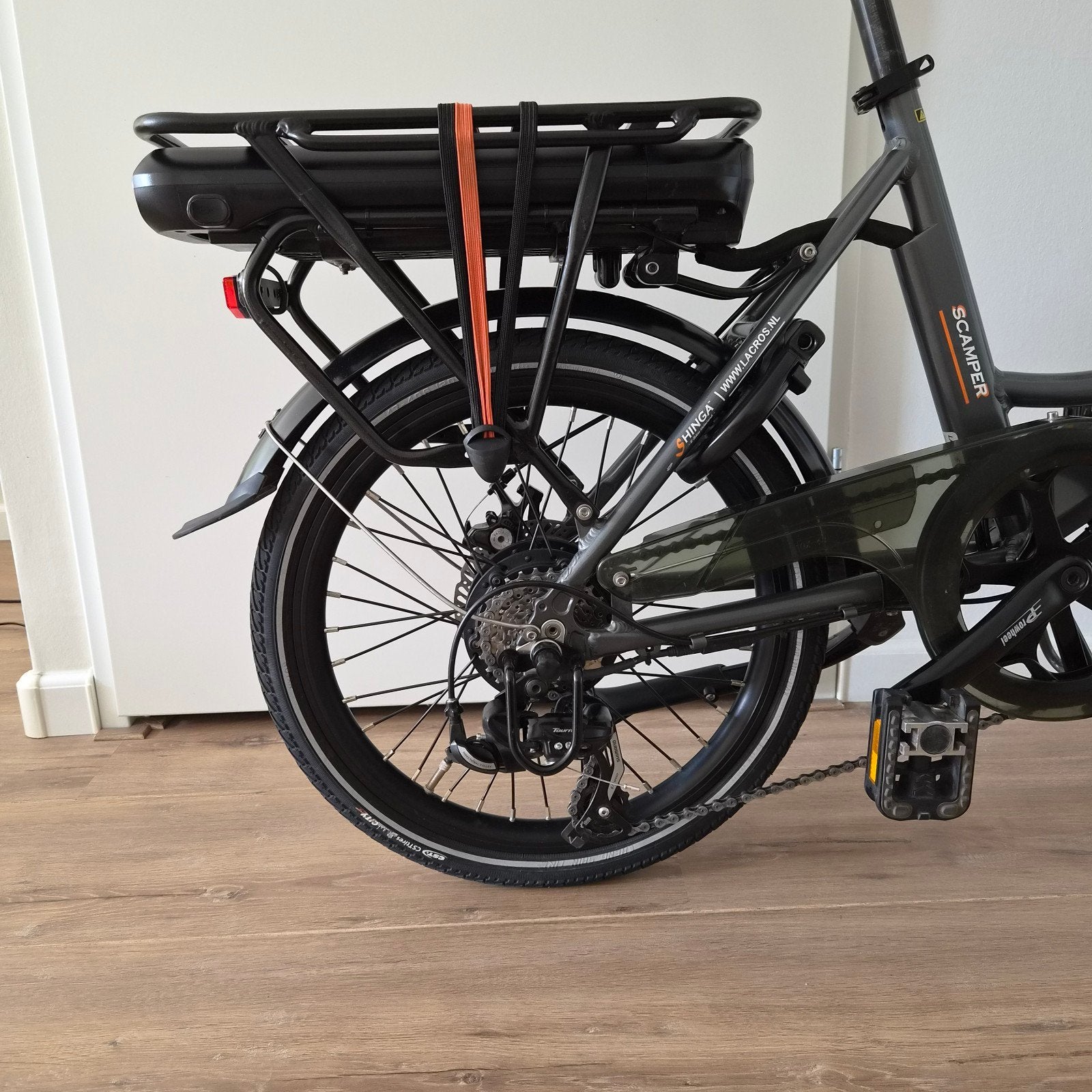 Foto 11 van 2x Z.G.A.N Lacros S200 elektrische vouwfietsen 15AH (20inch)
