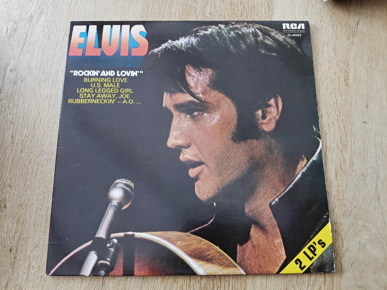 Elvis Presley - Rockin' and Lovin' (2 LP's), Rock, Gebruikt, Ophalen of Verzenden, Dubbel-LP