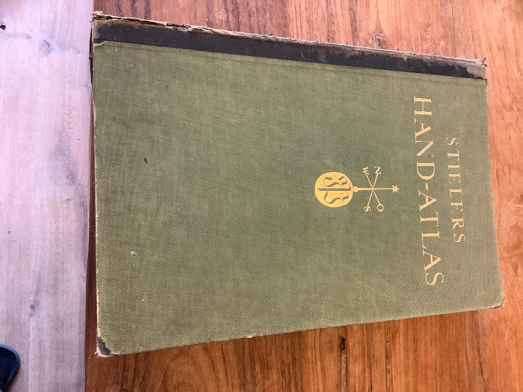 Atlas, Stielers Handatlas, 1926-27, Overige atlassen, Ophalen of Verzenden, Zo goed als nieuw, 1800 tot 2000
