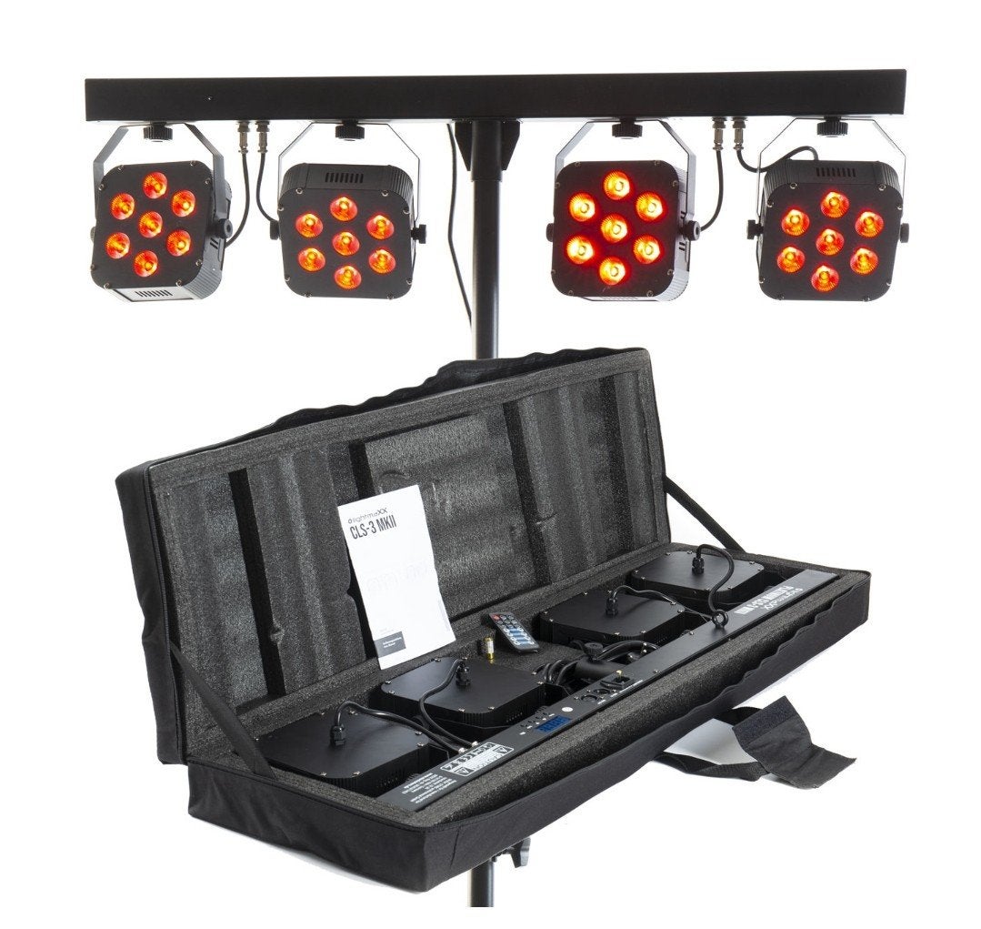 lightma2x Platinum CLS-3 MkII 8W (4x LED Spotlights), Muziek en Instrumenten, Ophalen of Verzenden, Zo goed als nieuw, Licht