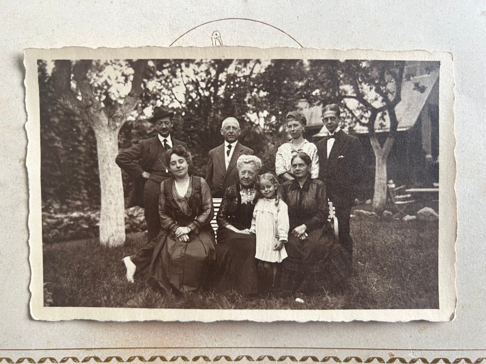 1918 Foto - gezin (CW), Gebruikt, Foto, Ophalen of Verzenden, Voor 1940