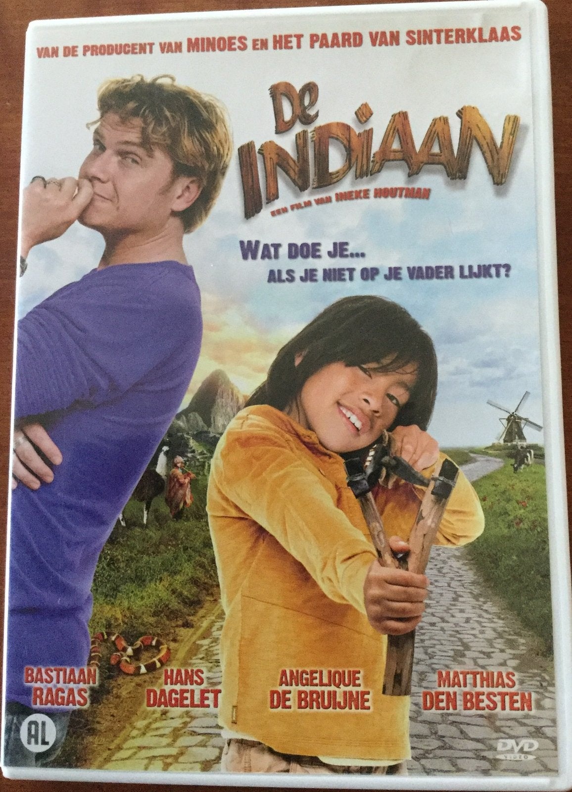 Originele DVD De indiaan, Alle leeftijden, Ophalen of Verzenden, Zo goed als nieuw