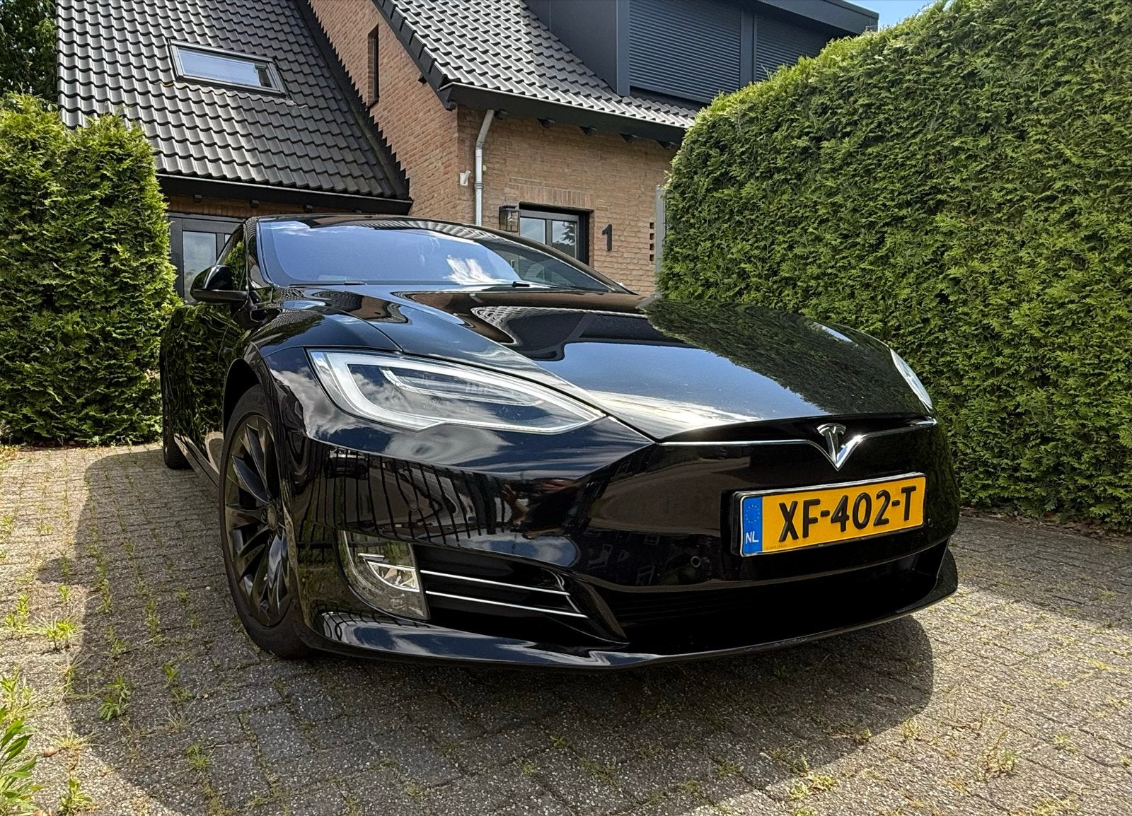 Tesla Model S 75D 12-2018 zeer goed onderhouden *garantie*, Zwart, Elektrisch, Vierwielaandrijving, Particulier