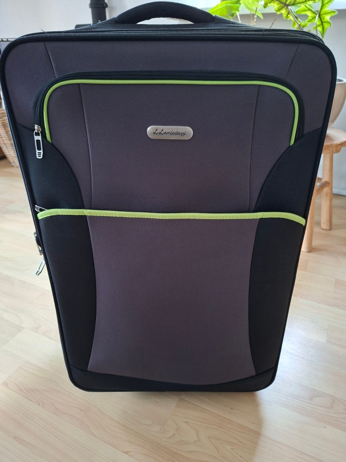L. Lambertazzi Trolley - 67 cm - Handige Reiskoffer, Ophalen, Uitschuifbare handgreep, 30 cm of meer, Gebruikt
