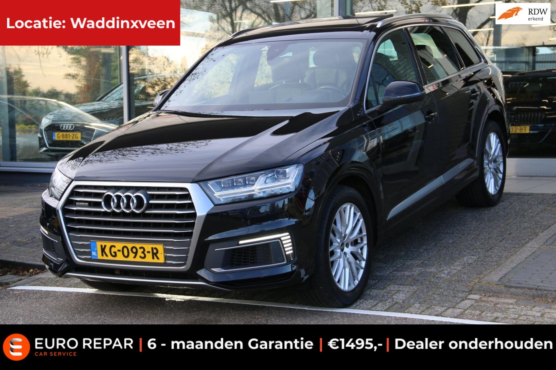 Audi Q7 3.0 TDI e-tron quattro Premium PANO-DAK NL-AUTO NAP!, Auto's, Automaat, Dealer onderhouden, Gebruikt, Euro 6
