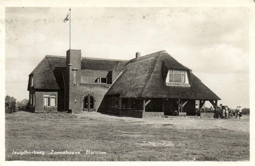 Jeugdherberg Zonnehoeve Blaricum - ongelopen, Ophalen of Verzenden, 1940 tot 1960, Ongelopen, Noord-Brabant