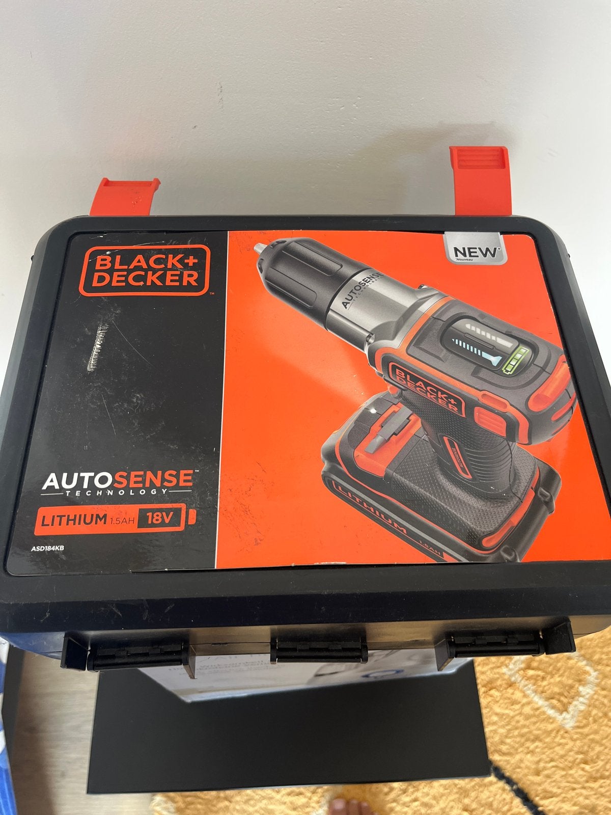 Black+Decker Autosense 18V Boor- en Schroefmachine, Variabele snelheid, Ophalen of Verzenden, Boor- en Schroefmachine, Gebruikt