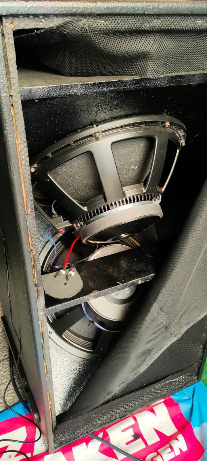 Road Performance Pro T18 Subwoofers (2x18 inch) - 3000W, Audio, Tv en Foto, Luidsprekers, Ophalen, 120 watt of meer, Subwoofer