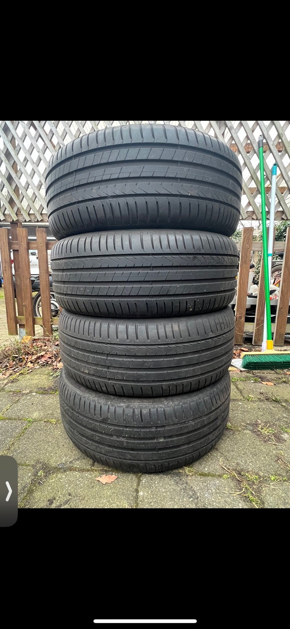 Set van 4 Pirelli Cinturato P7 zomerbanden 225/50 R18, 18 inch, Gebruikt, Ophalen of Verzenden, Band(en)