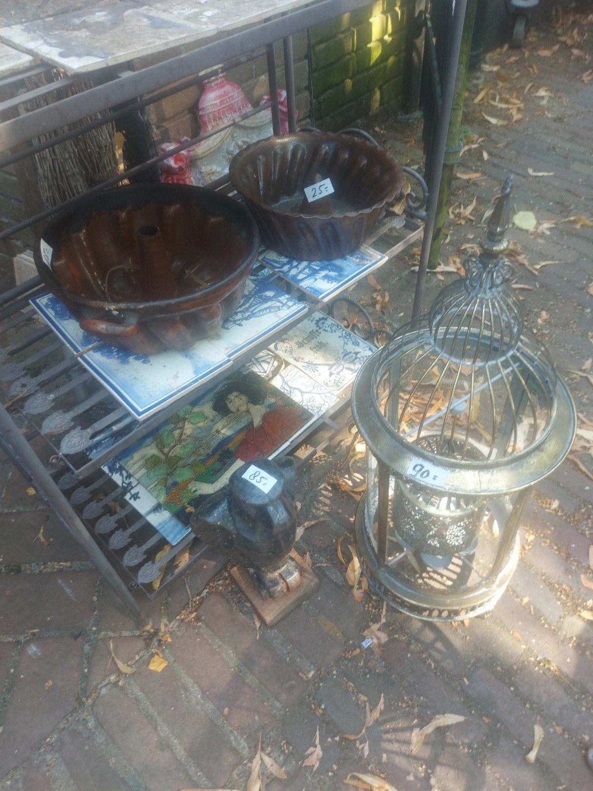 antiek brocante vintage MARKT HEUSDEN GENDEREN, Ophalen