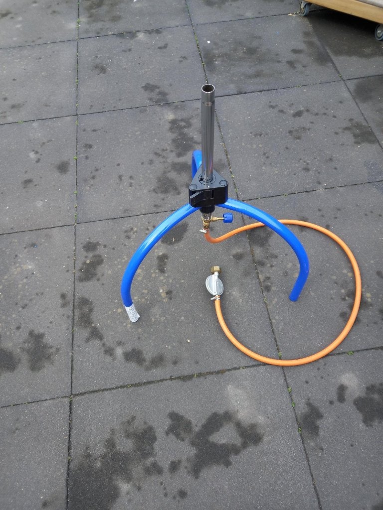 te koop skottelbraai, Ophalen, Gebruikt