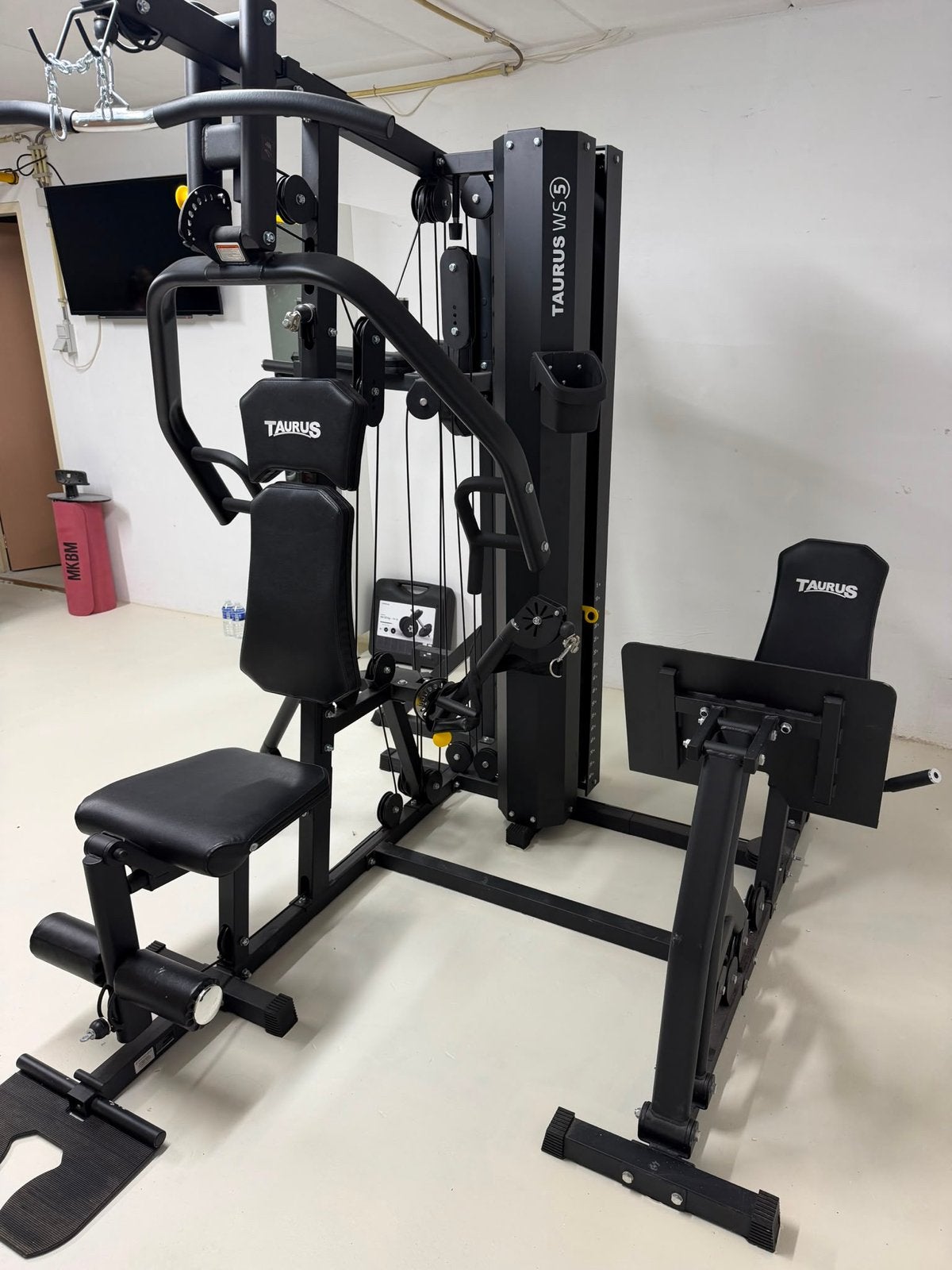 Krachtstation Taurus W5 - Complete Home Gym, Ophalen, Krachtstation, Benen, Zo goed als nieuw