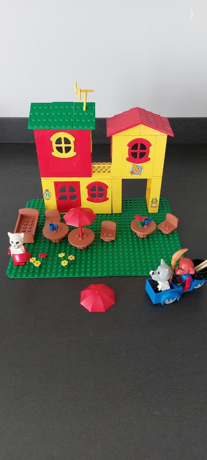 Lego Fabuland set 3672. Hotel en restaurant, Kinderen en Baby's, Ophalen of Verzenden, Gebruikt