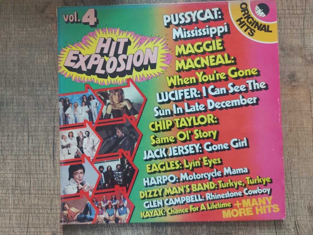 LP Hitexplosion 4 / Various artists (1975), LP, Gebruikt, Ophalen of Verzenden, Pop