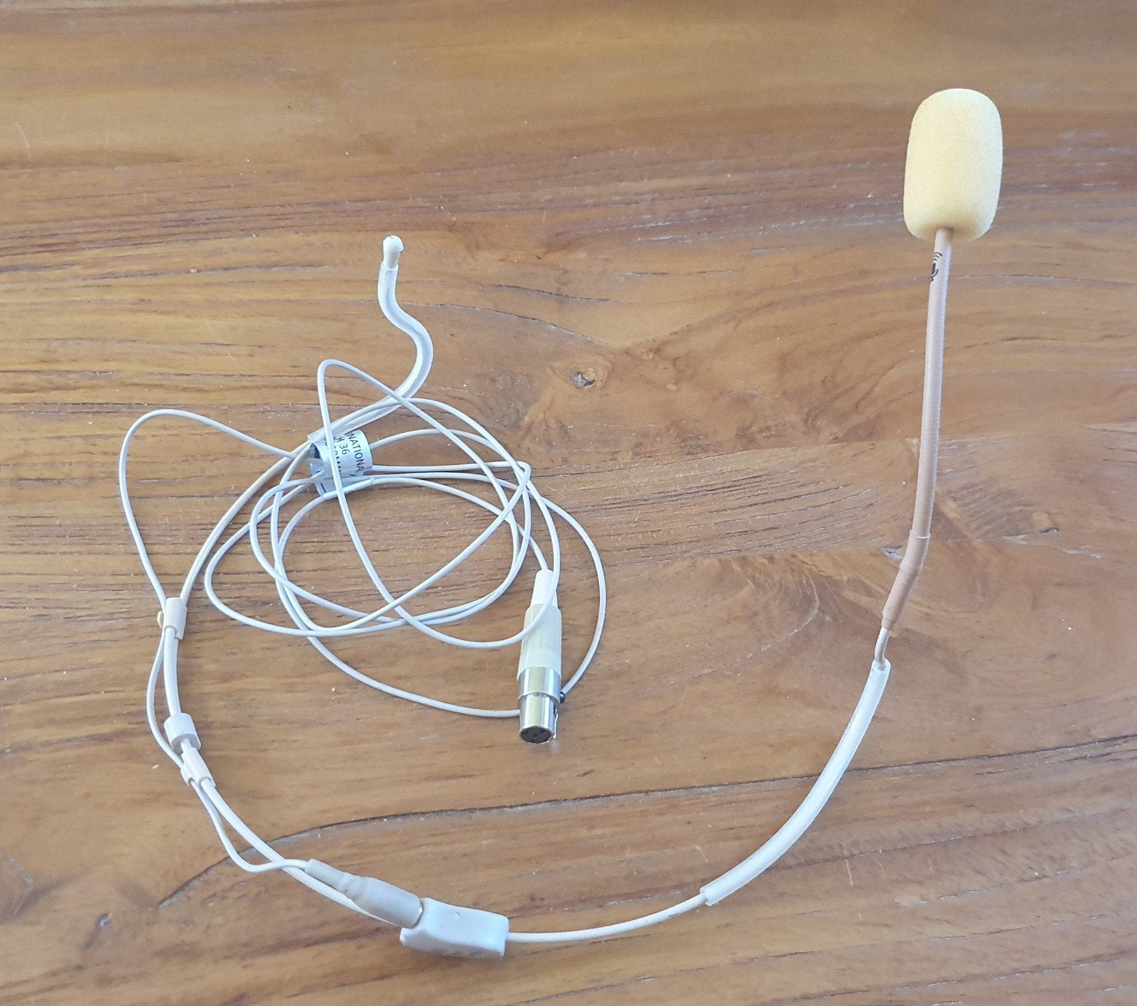 JTS CM-214UL headset-microfoon, mini xlr, Ophalen of Verzenden, Zo goed als nieuw, Overige merken