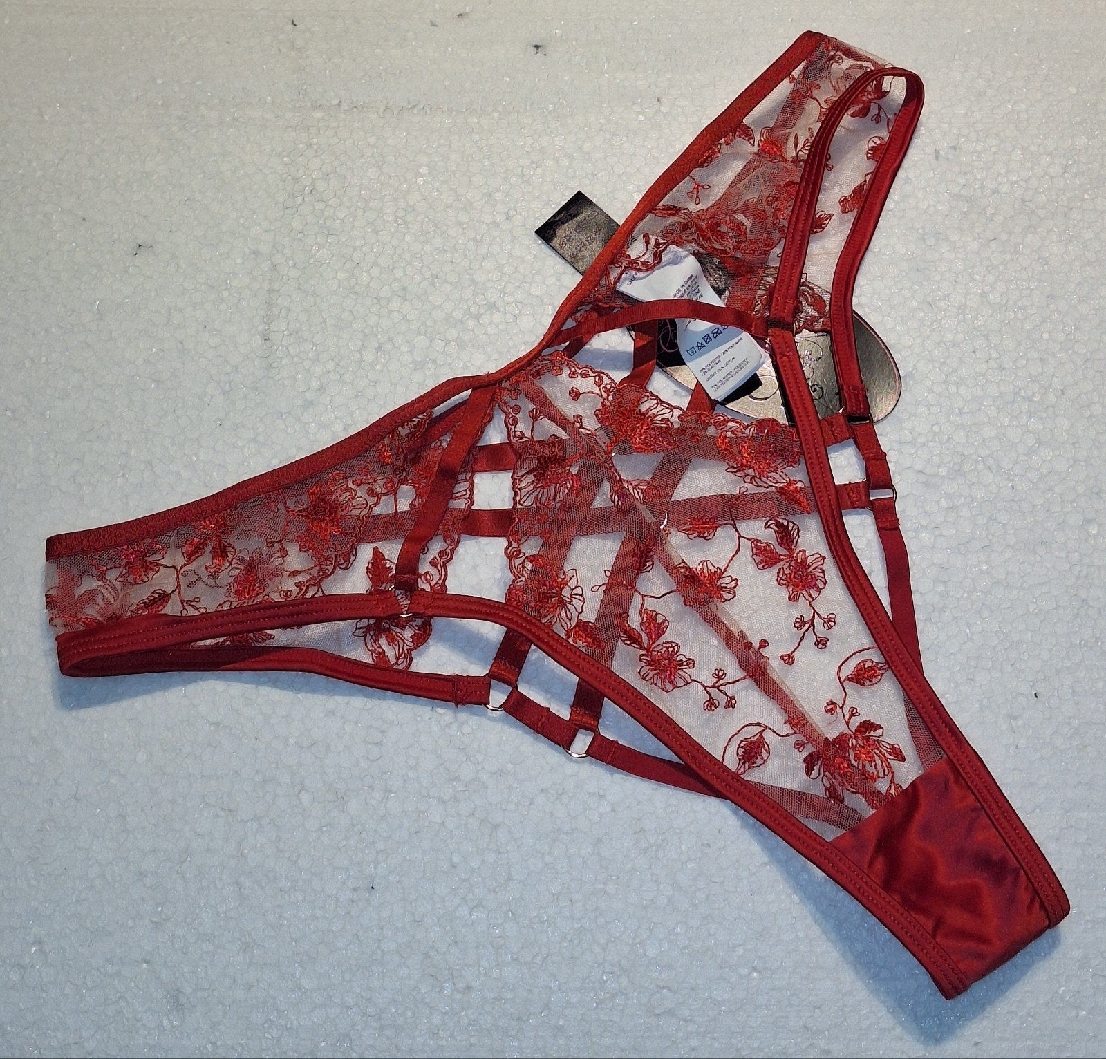 Sexy rode slip van Private Collection maat L-XL, Private Collection, Verzenden, Rood, Slip