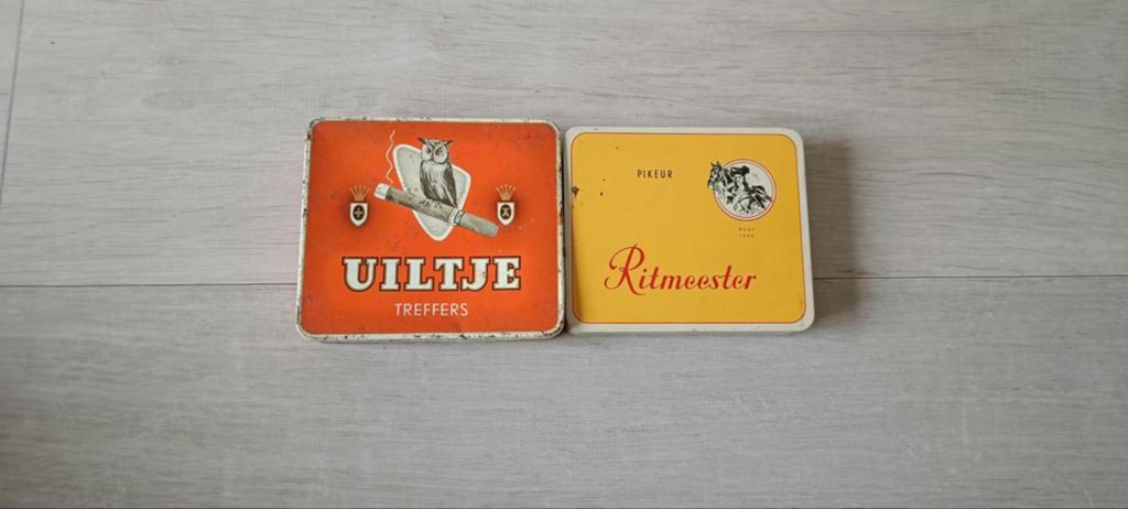 Sigarendoosjes Uiltje en Ritmeester, Ophalen of Verzenden, Sigarenbandjes