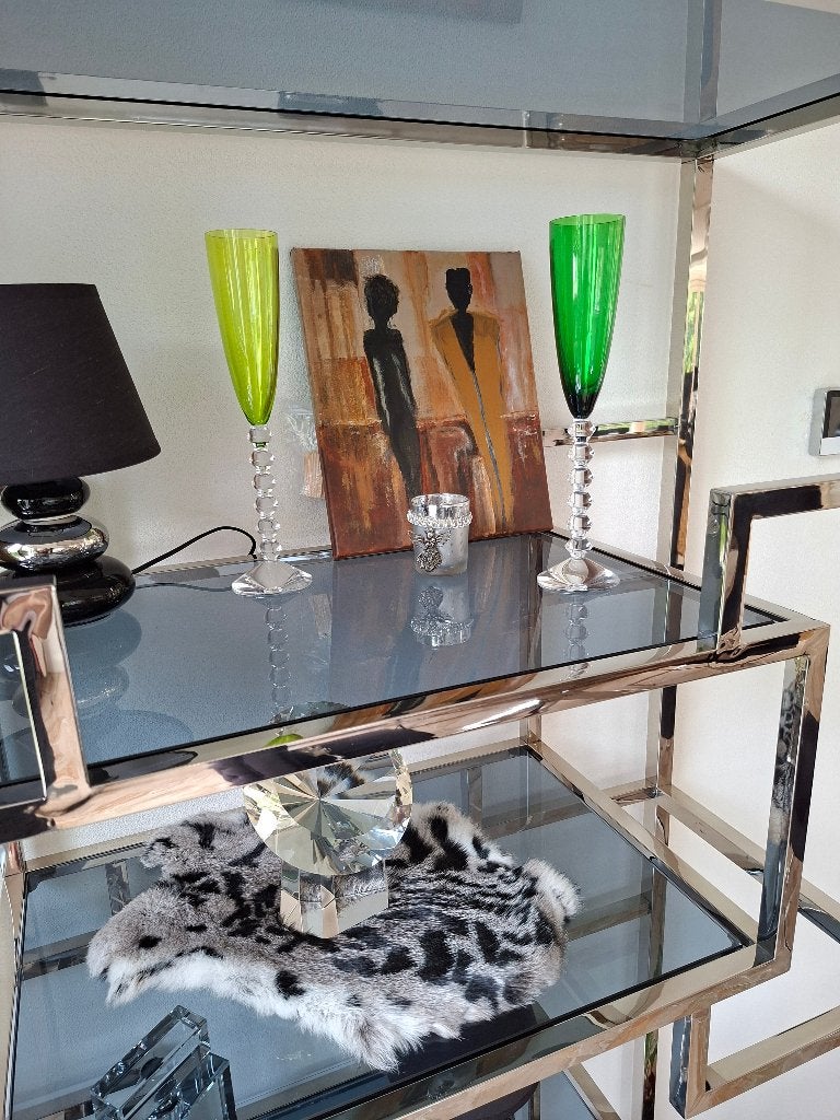flute glazen baccarat, Ophalen