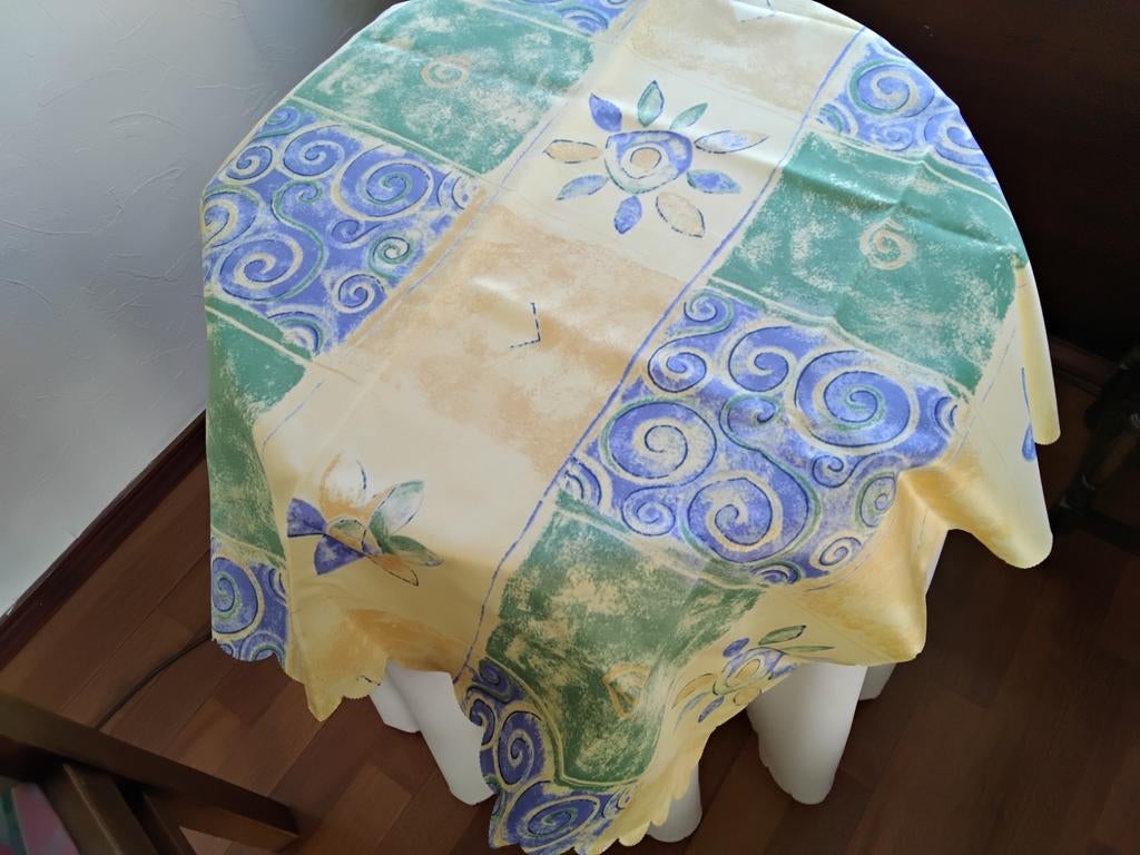 Tafelkleedje dekservet leuk op de buitentafel, Ophalen of Verzenden, Nieuw, Vierkant, Binnen