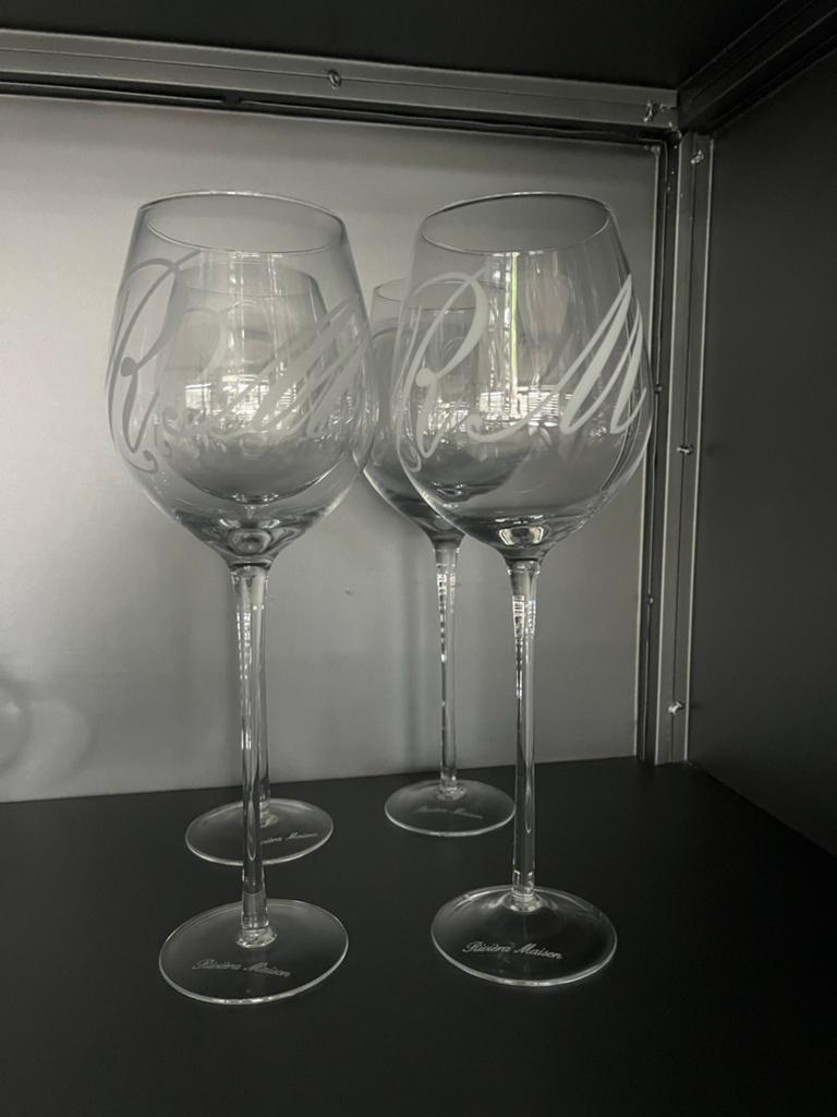 Riviera maison wijnglazen, Ophalen, Zo goed als nieuw, Overige typen
