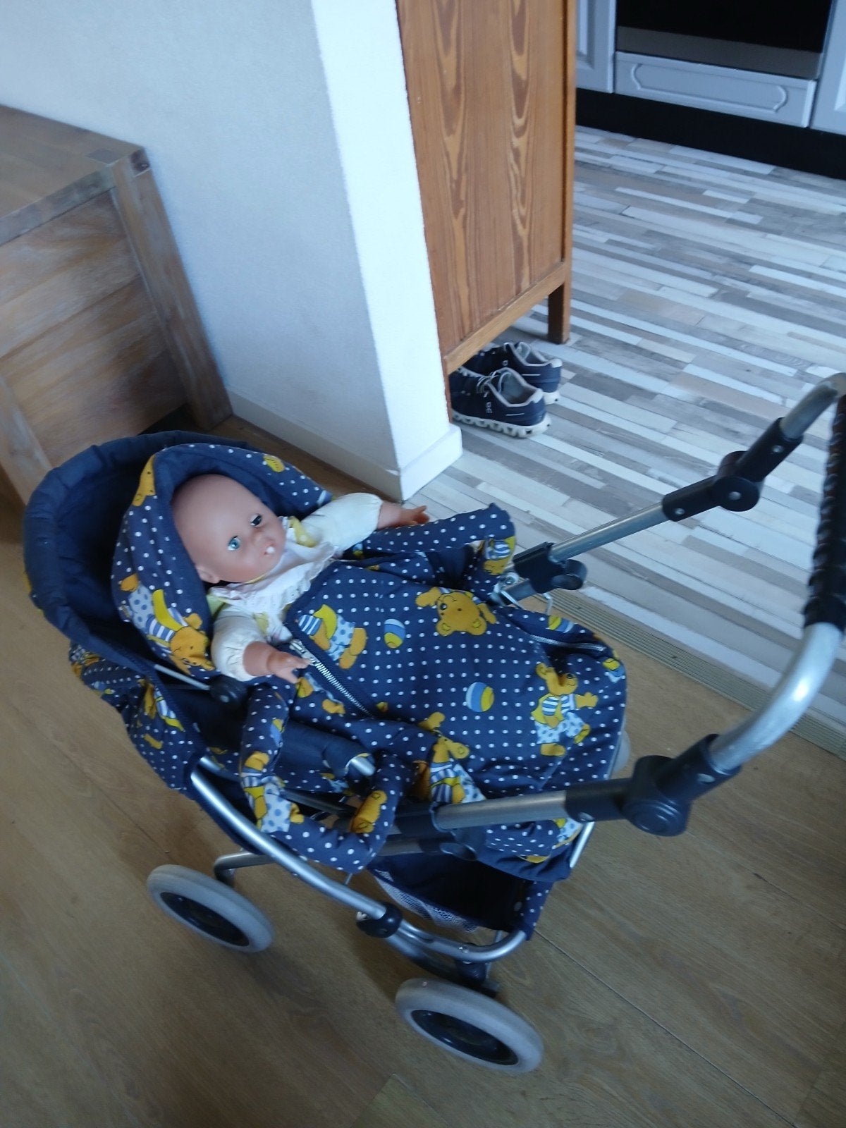 poppenwagen, Ophalen, Gebruikt, Babypop