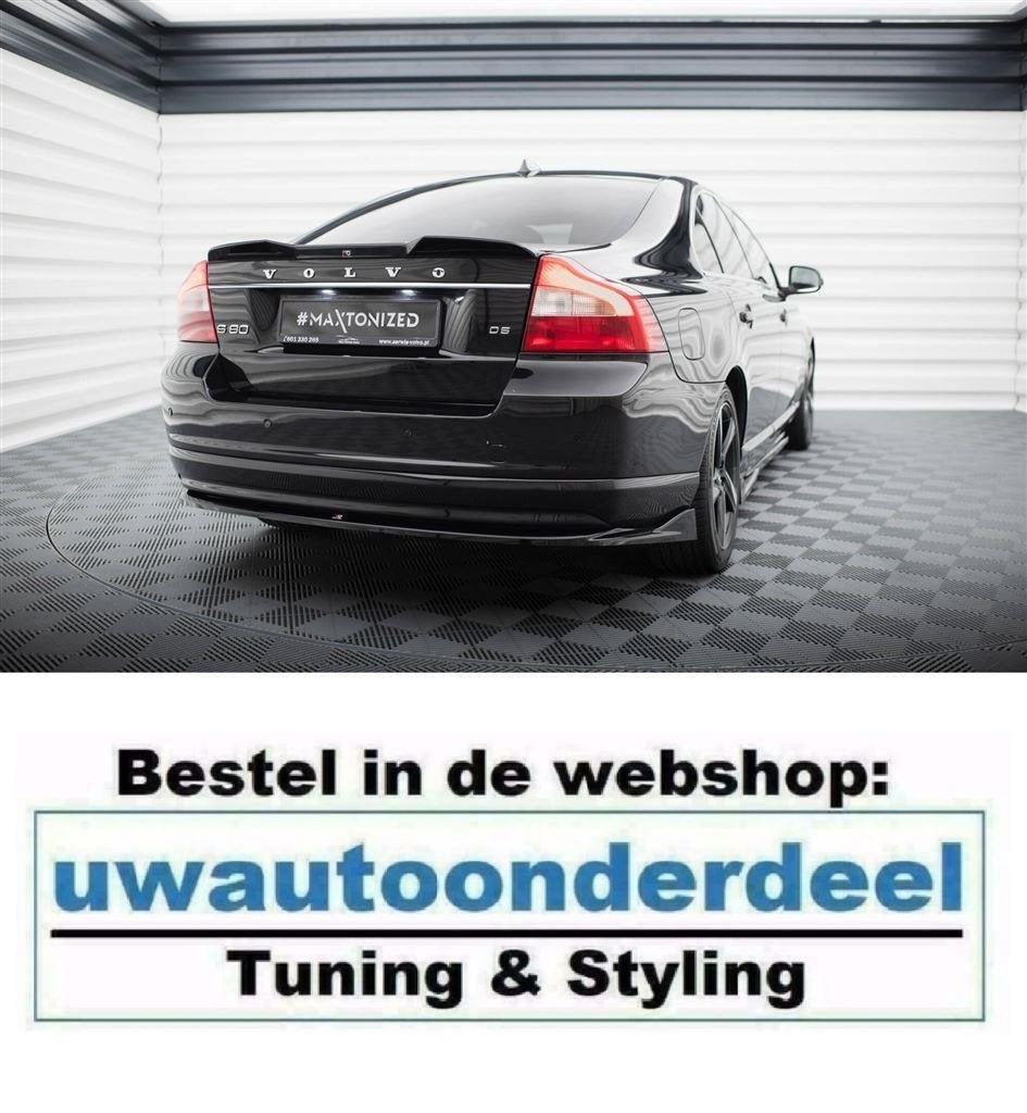 Maxton Design Spoiler Splitter Lip Volvo S80 Mk2
