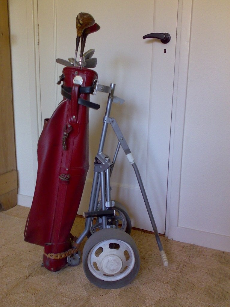 Golfset Curiosum, Sport en Fitness, Golf, Ophalen, Gebruikt, Set