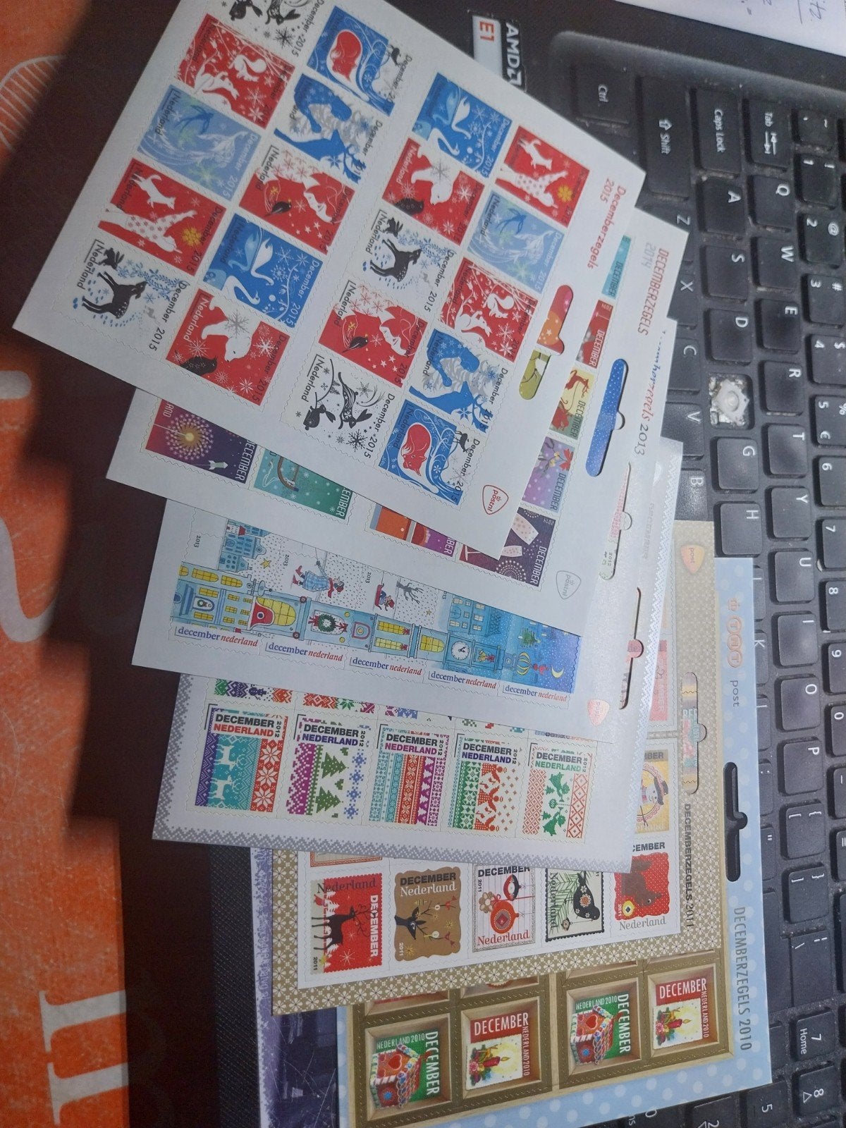 6 x 20 = 120 Decemberzegels Collectie - PostNL, Postzegels en Munten, Ophalen of Verzenden, Na 1940, Postfris