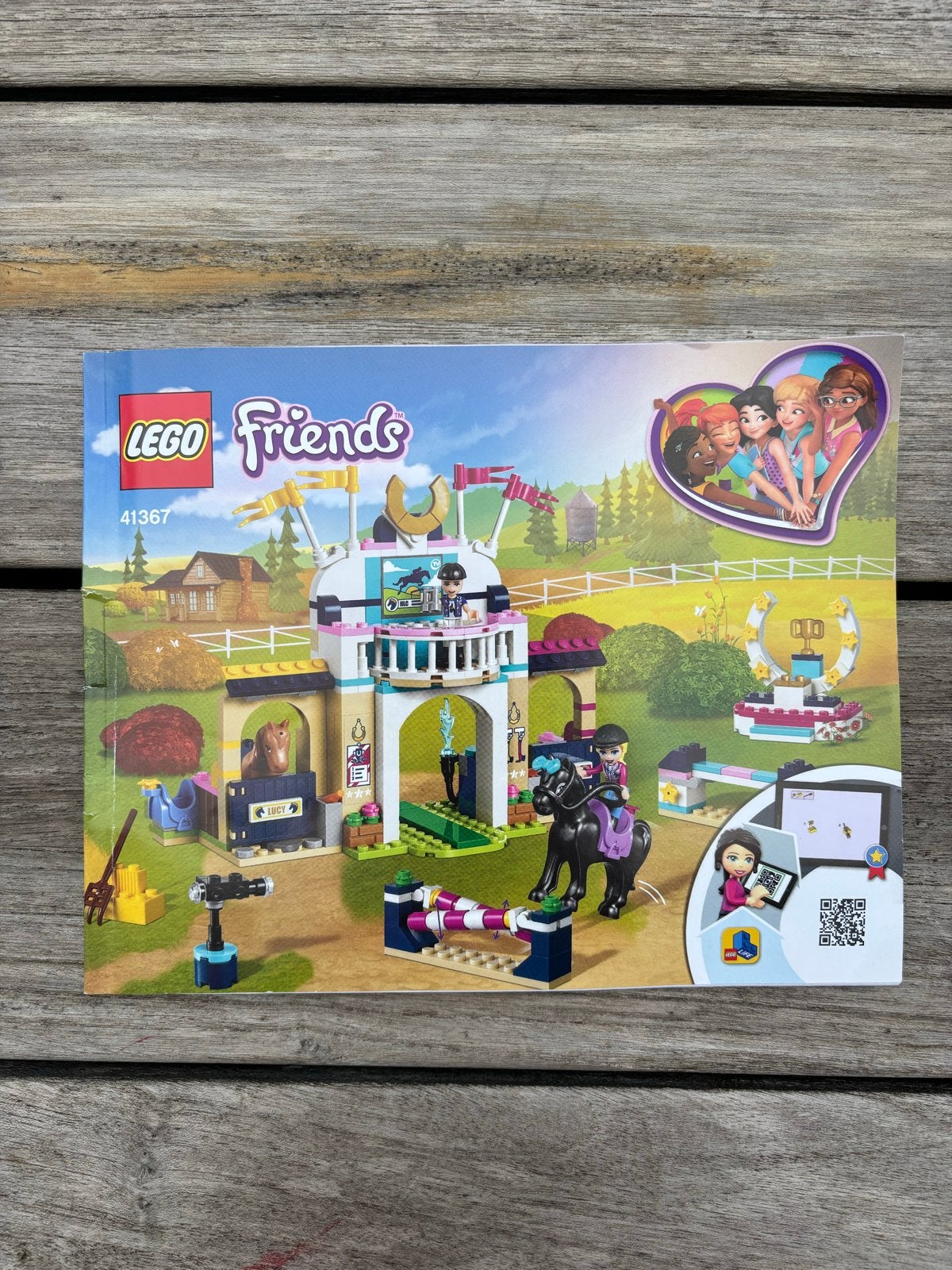 Lego Friends 41367 Stephanie's Paardenshow, Compleet, Gebruikt, Lego, Friends