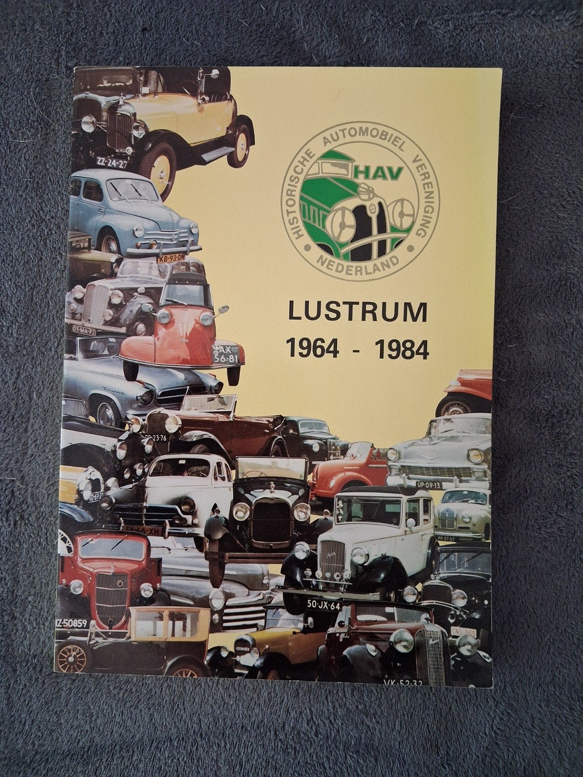Lustrum Boek HAV '64-'84  Historische Automobiel Verenigin, Ophalen of Verzenden, Zo goed als nieuw, Algemeen, Marcel Arentsen, Breedenbroek, Peter v/d Pijl, Rhenen